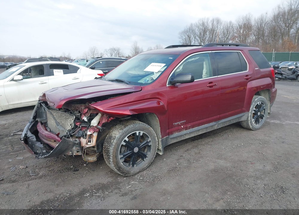 2017 GMC TERRAIN SLE-2 VIN: 2GKFLTEKXH6236868