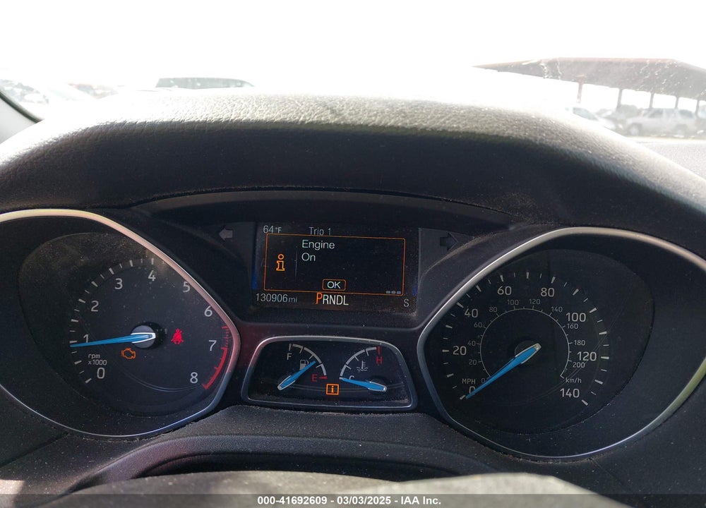 2016 FORD FOCUS VIN: 1FADP3K20GL264220
