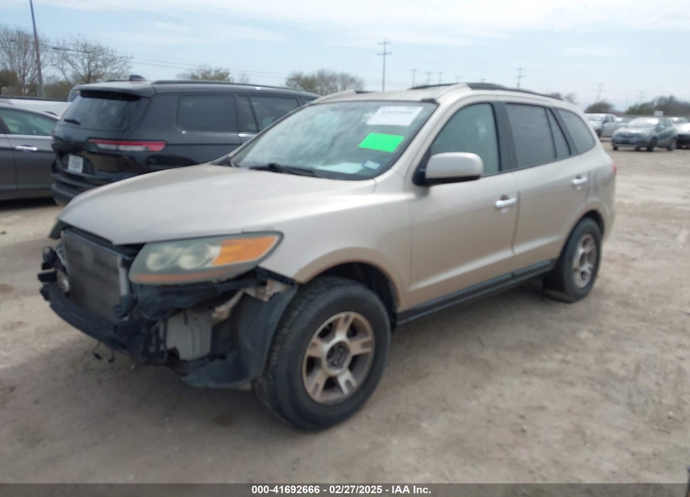 2007 HYUNDAI SANTA FE VIN: 5NMSG13D37H084902