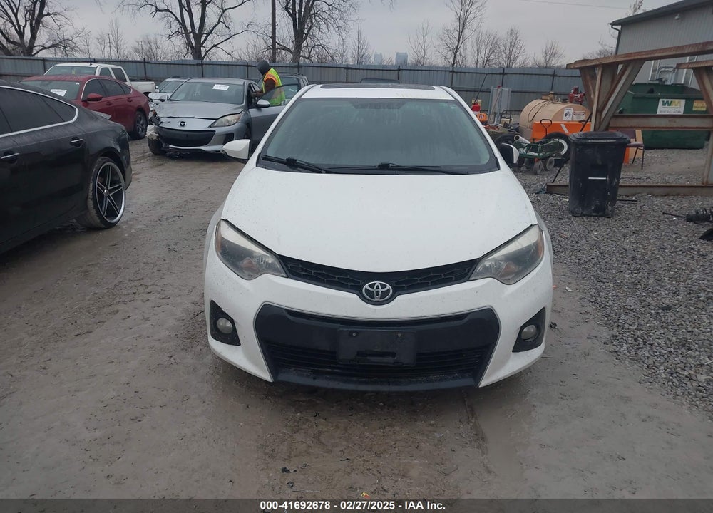2014 TOYOTA COROLLA VIN: 2T1BURHE3EC203642