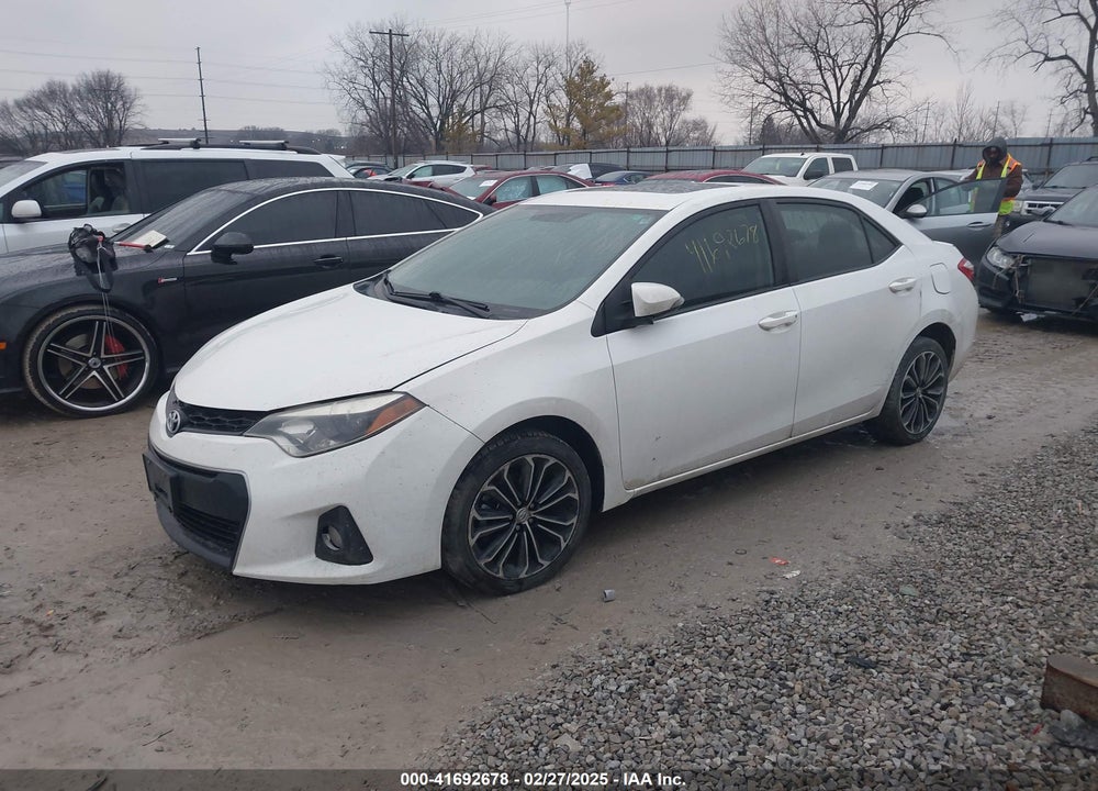 2014 TOYOTA COROLLA VIN: 2T1BURHE3EC203642