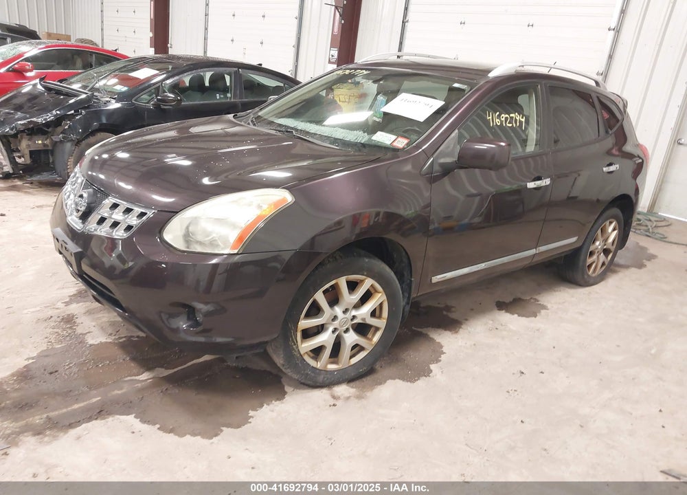 2013 NISSAN ROGUE SV W/SL PKG VIN: JN8AS5MVXDW627071