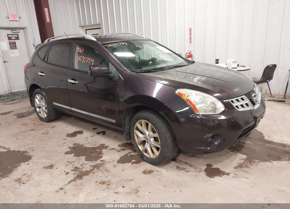 2013 NISSAN ROGUE SV W/SL PKG VIN: JN8AS5MVXDW627071