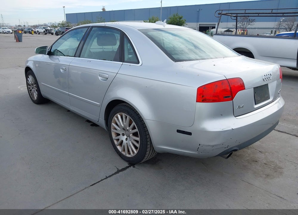 2006 AUDI A4 VIN: WAUDF78E66A121740