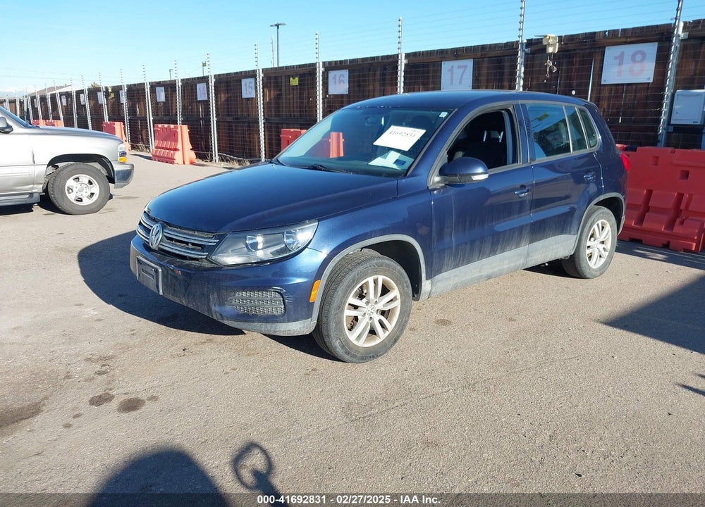 2013 VOLKSWAGEN TIGUAN VIN: WVGAV7AX3DW539270