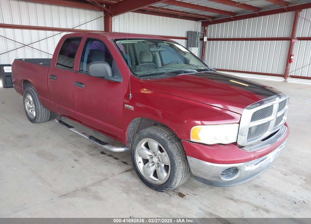 2004 DODGE RAM 1500 SLT/LARAMIE VIN: 1D7HA18D84S613352