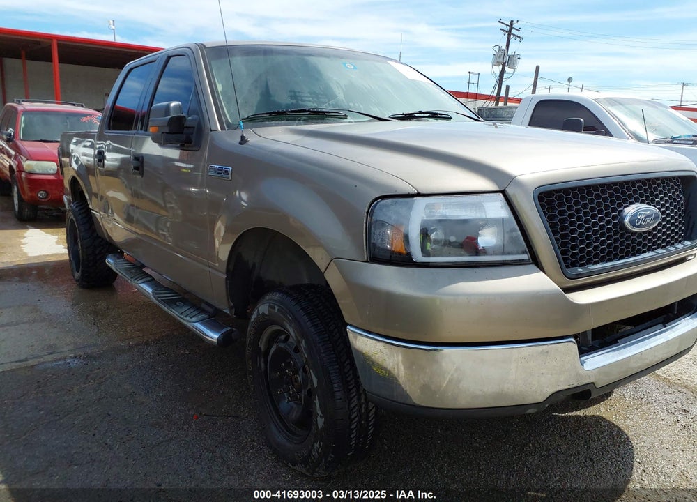 2005 FORD F-150 VIN: 1FTPW12595FA06198