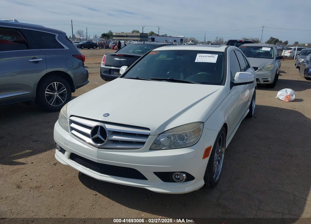 2009 MERCEDES-BENZ C VIN: WDDGF54X09F208087
