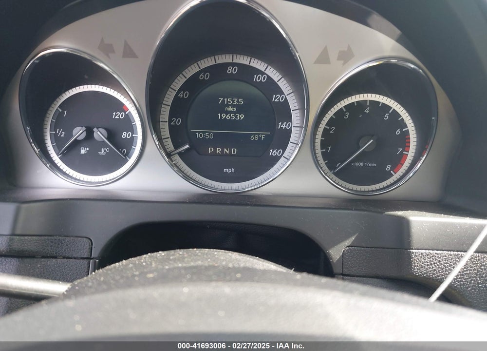 2009 MERCEDES-BENZ C VIN: WDDGF54X09F208087