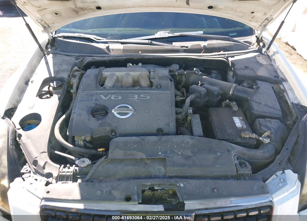 2005 NISSAN MAXIMA 3.5 SE VIN: 1N4BA41E65C843333