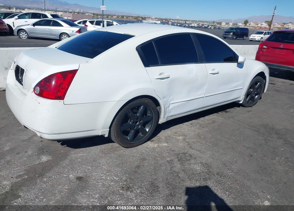 2005 NISSAN MAXIMA 3.5 SE VIN: 1N4BA41E65C843333