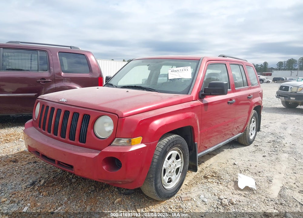 2008 JEEP PATRIOT SPORT VIN: 1J8FT28098D714899
