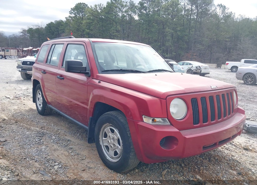 2008 JEEP PATRIOT SPORT VIN: 1J8FT28098D714899