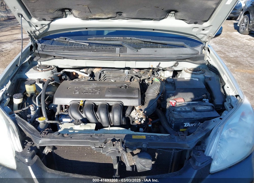 2004 TOYOTA MATRIX STANDARD VIN: 2T1LR32E94C230838