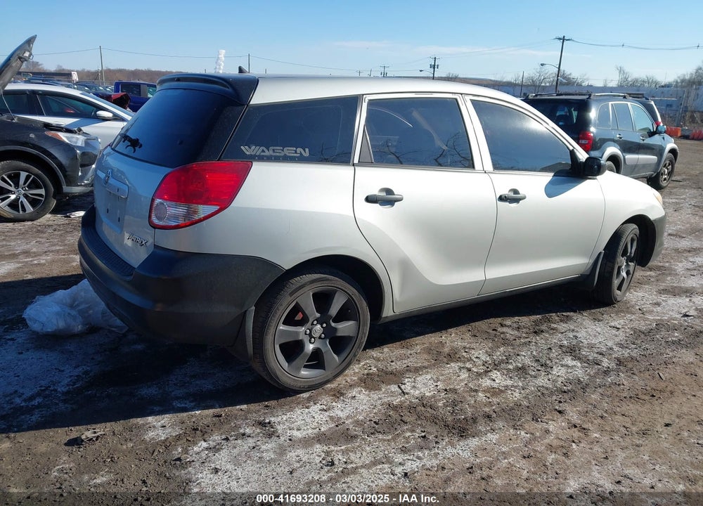 2004 TOYOTA MATRIX STANDARD VIN: 2T1LR32E94C230838