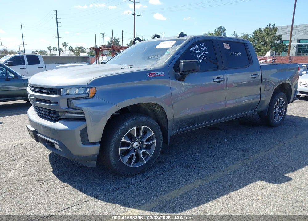 2021 CHEVROLET SILVERADO 1500 VIN: 3GCUYEET6MG299151