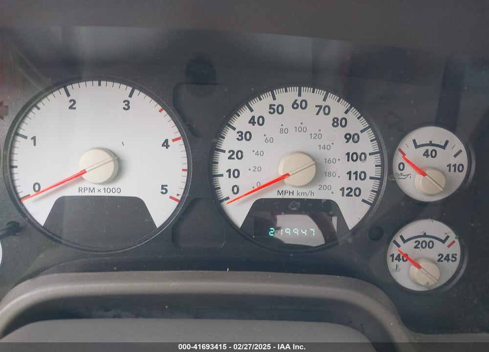 2007 DODGE RAM 2500 SLT/SPORT VIN: 3D7KR28A17G803113