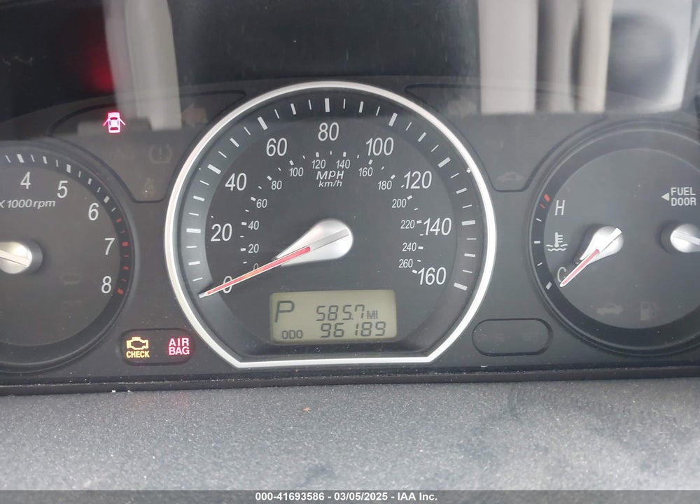 2007 HYUNDAI SONATA VIN: 5NPEU46F87H218035