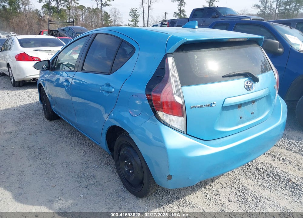 2015 TOYOTA PRIUS C TWO VIN: JTDKDTB30F1104223