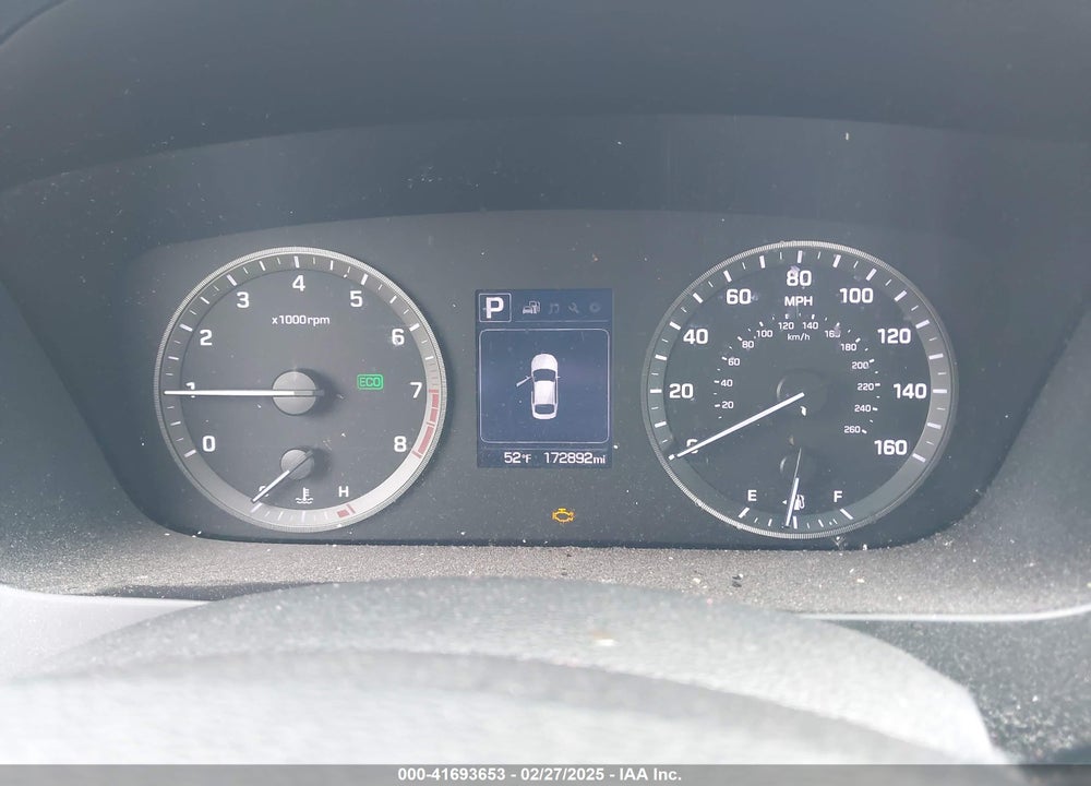 2016 HYUNDAI SONATA SE VIN: 5NPE24AF1GH304719