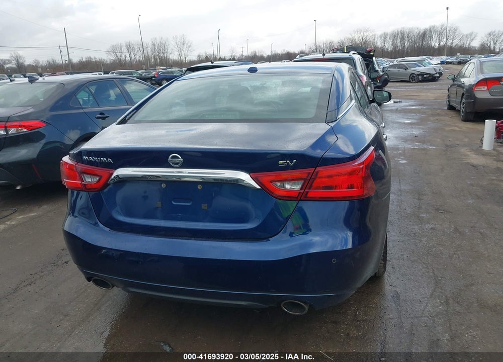 2017 NISSAN MAXIMA VIN: 1N4AA6AP7HC373021