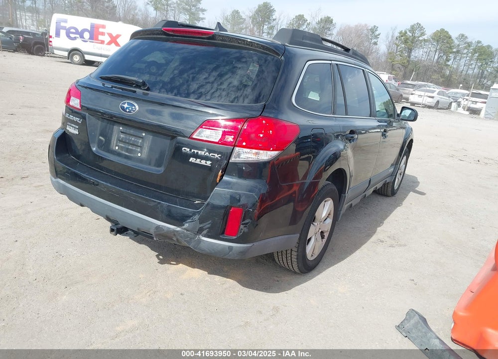 2011 SUBARU OUTBACK VIN: 4S4BRBJC3B3396800