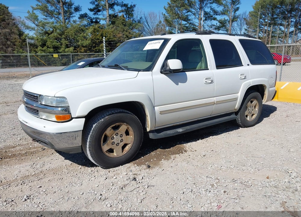 2004 CHEVROLET TAHOE LT VIN: 1GNEK13Z04R213975
