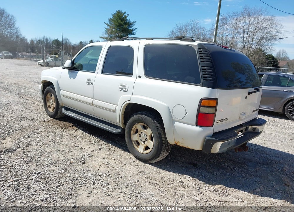 2004 CHEVROLET TAHOE LT VIN: 1GNEK13Z04R213975