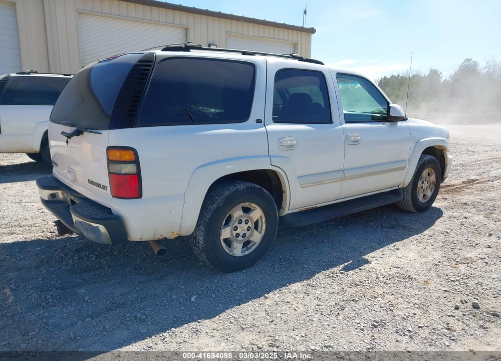 2004 CHEVROLET TAHOE LT VIN: 1GNEK13Z04R213975