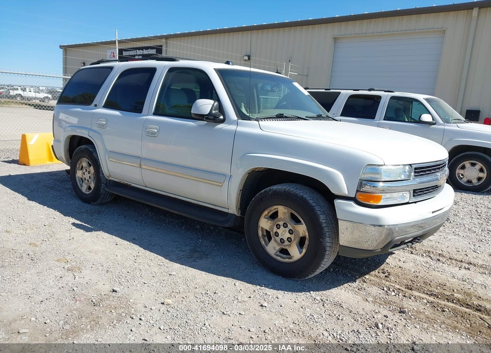 2004 CHEVROLET TAHOE LT VIN: 1GNEK13Z04R213975