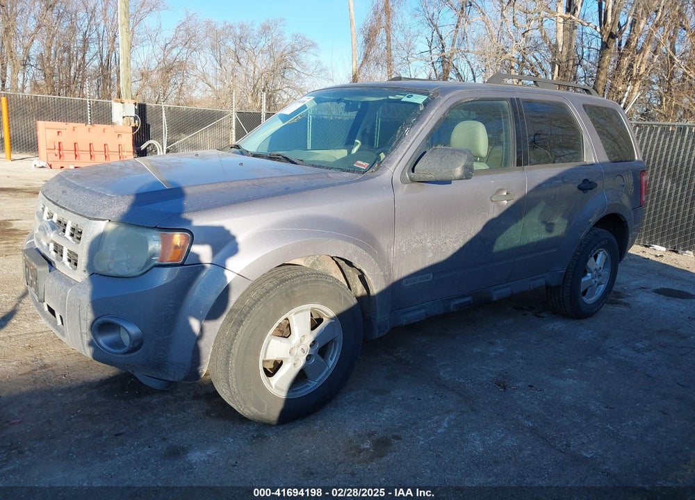 2008 FORD ESCAPE VIN: 1FMCU03Z08KC72989