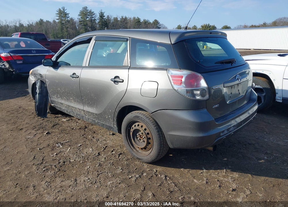 2005 TOYOTA MATRIX VIN: 2T1LR32E35C323839