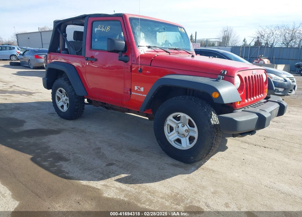 2008 JEEP WRANGLER X VIN: 1J4FA24138L624756
