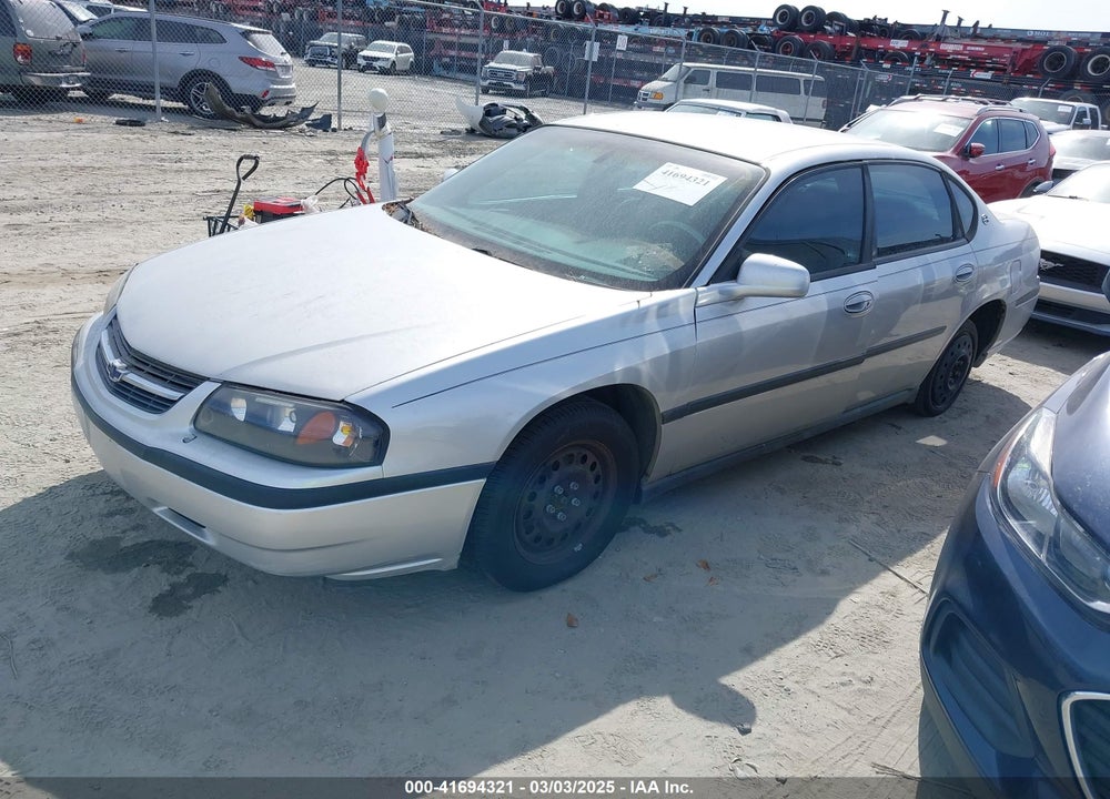 2002 CHEVROLET IMPALA VIN: 2G1WF52E429186304