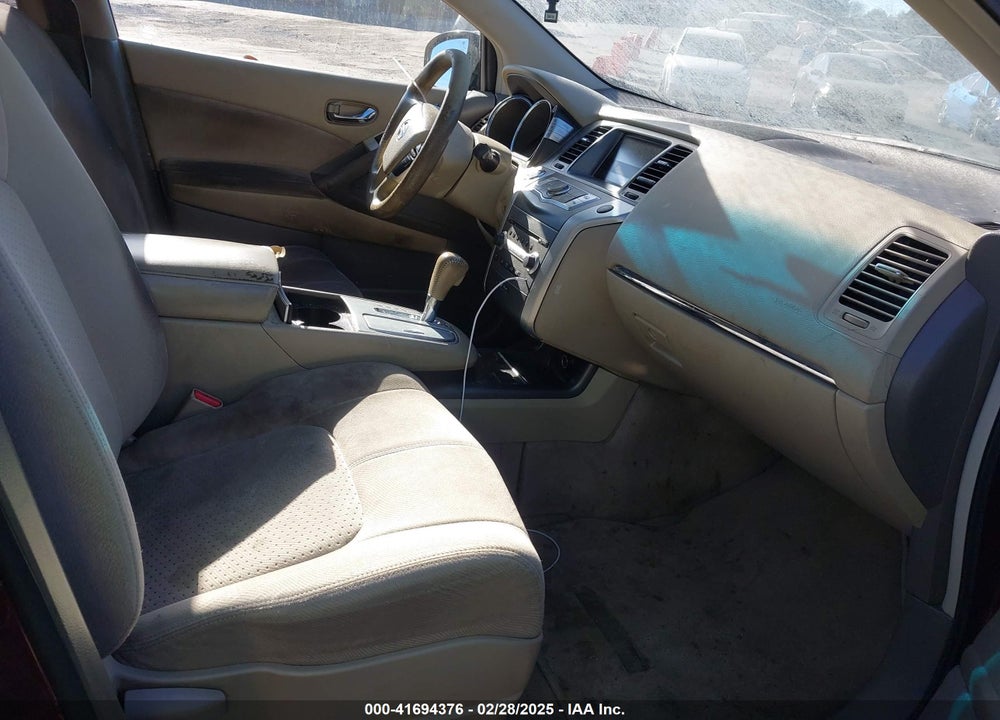 2011 NISSAN MURANO S VIN: JN8AZ1MU9BW064877