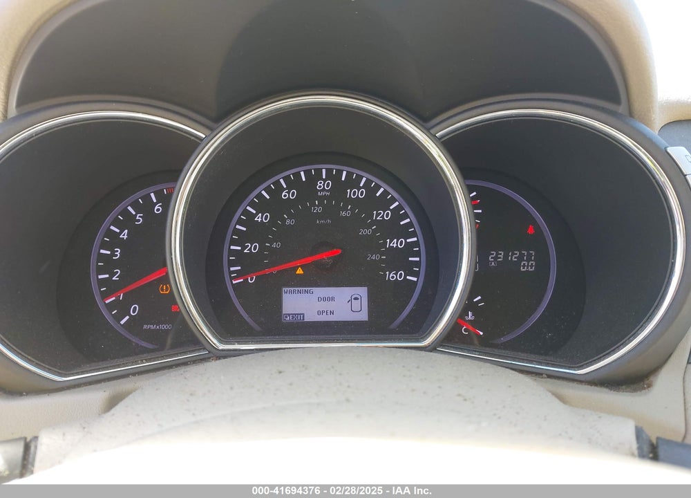 2011 NISSAN MURANO S VIN: JN8AZ1MU9BW064877