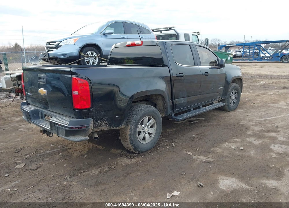 2016 CHEVROLET COLORADO VIN: 1GCGSBEA2G1225255