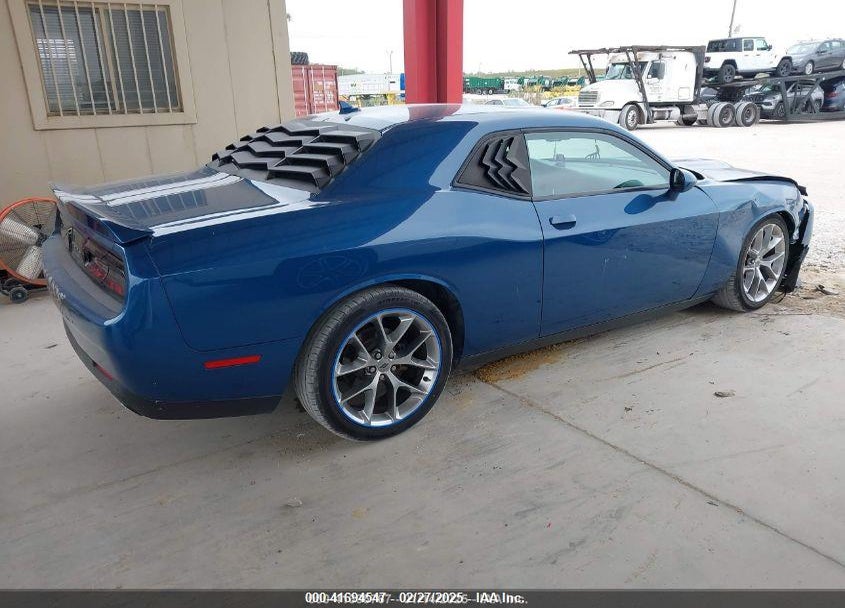 2021 DODGE CHALLENGER GT VIN: 2C3CDZJG4MH681271