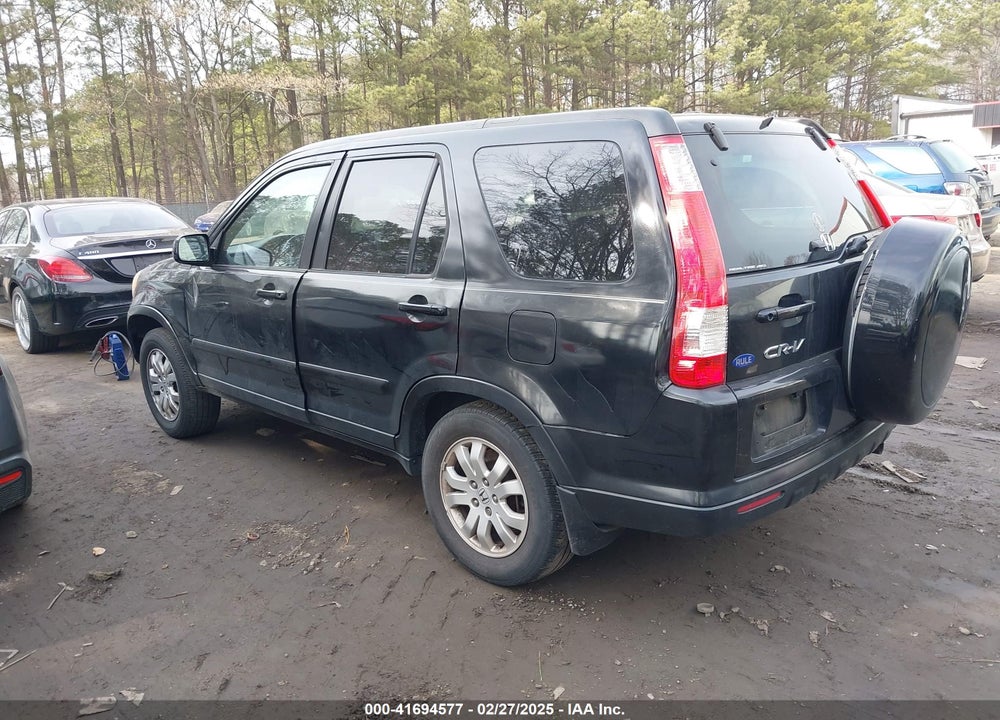 2005 HONDA CR-V SE VIN: SHSRD78945U305445