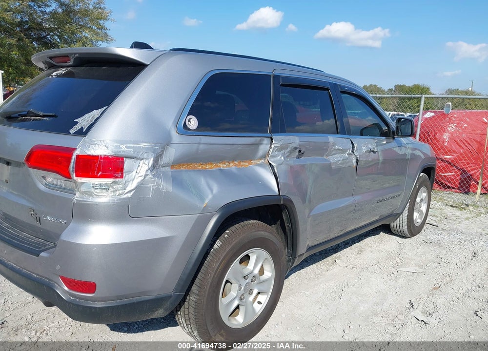 2017 JEEP GRAND CHEROKEE LAREDO 4X2 VIN: 1C4RJEAG4HC732302