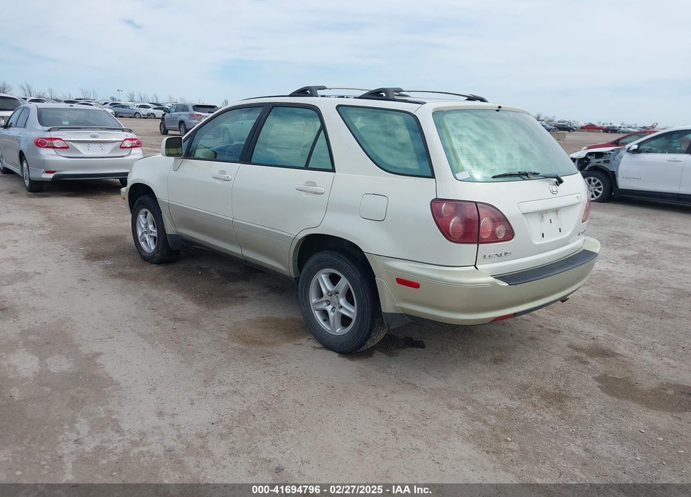 2000 LEXUS RX 300 VIN: JT6GF10U0Y0081820