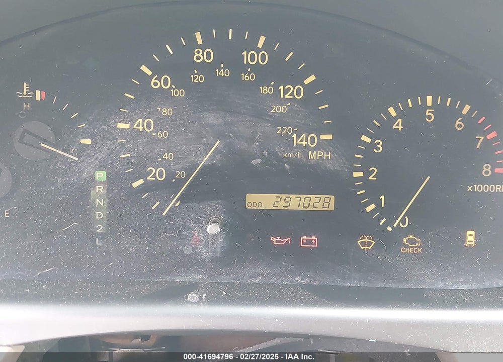 2000 LEXUS RX 300 VIN: JT6GF10U0Y0081820