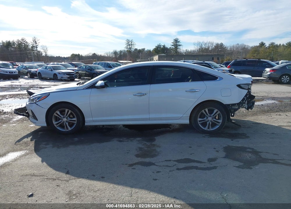 2018 HYUNDAI SONATA SEL VIN: 5NPE34AF2JH663887