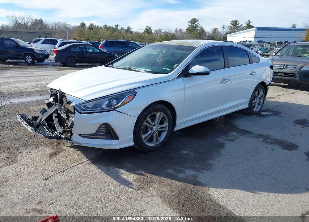 2018 HYUNDAI SONATA SEL VIN: 5NPE34AF2JH663887