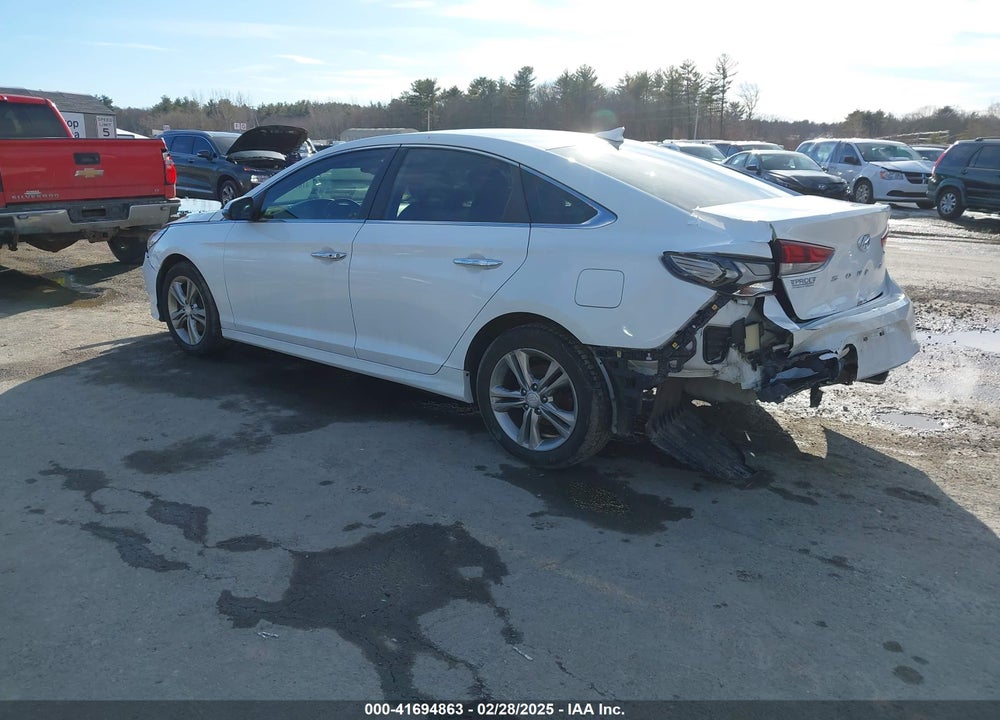2018 HYUNDAI SONATA SEL VIN: 5NPE34AF2JH663887
