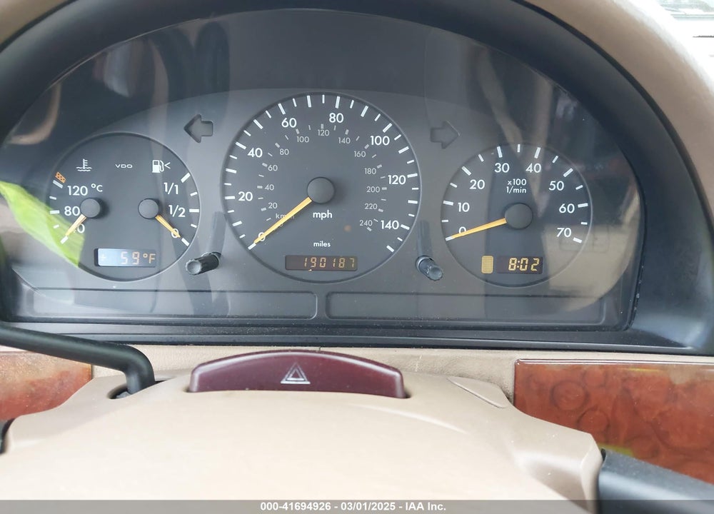 2002 MERCEDES-BENZ ML 500 VIN: 4JGAB75E82A327928