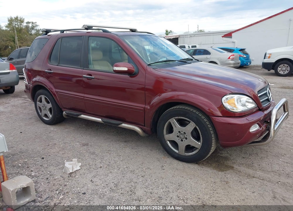 2002 MERCEDES-BENZ ML 500 VIN: 4JGAB75E82A327928
