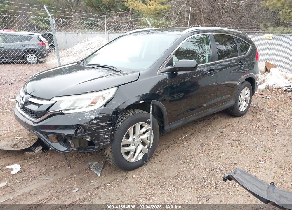 2015 HONDA CR-V EX-L VIN: 5J6RM4H73FL004940