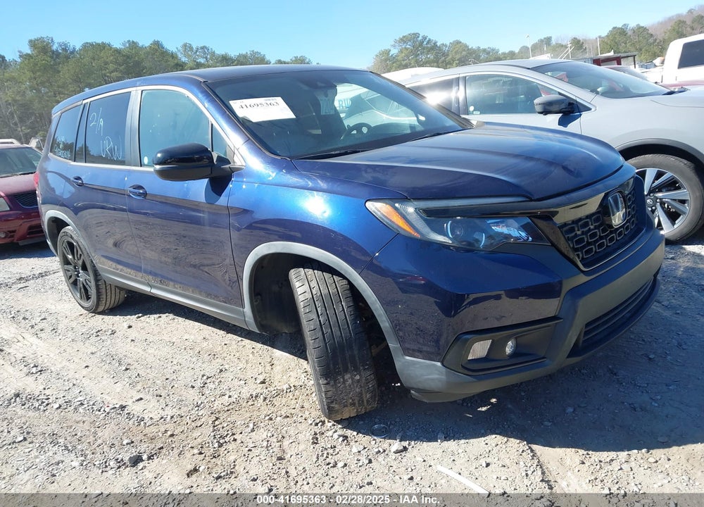 2020 HONDA PASSPORT 2WD EX-L VIN: 5FNYF7H58LB005866