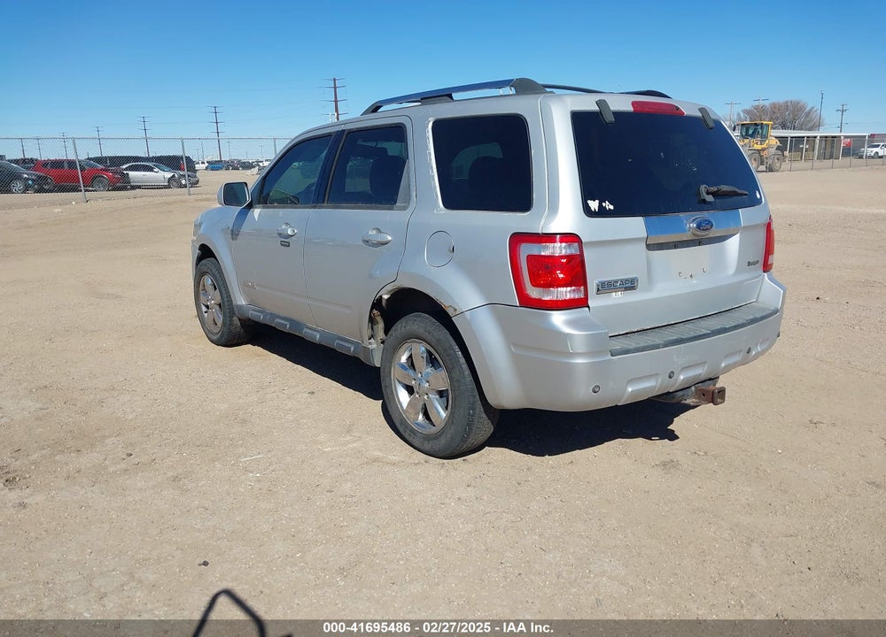 2008 FORD ESCAPE VIN: 1FMCU04168KC00395